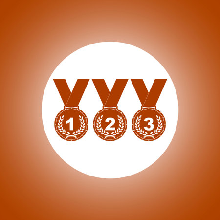 Medal icon. Vector concept illustration for design.のイラスト素材