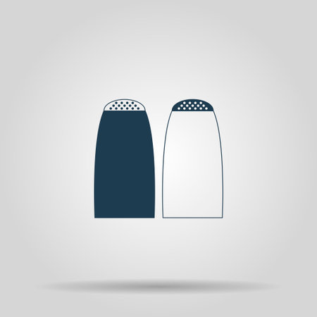 Salt and pepper icon. Concept illustration for design.のイラスト素材
