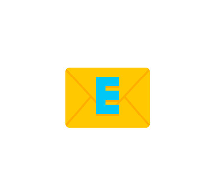 Email vector isolated icon. Emoji illustration. Email vector emoticonのイラスト素材