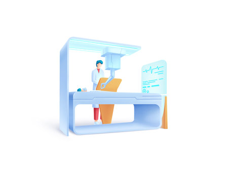 Healthcare series: Surgeonist. Surgeonist specialist at workの写真素材
