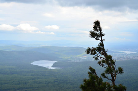 View on the cityの写真素材