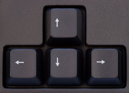 Computer keyboard Arrowsの写真素材
