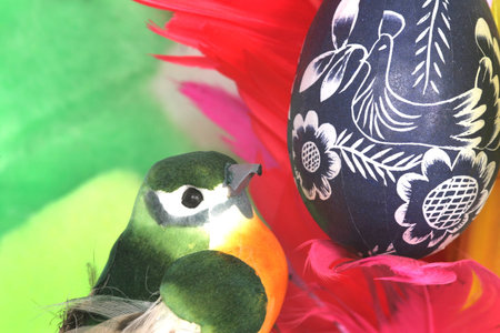 Easter eggの写真素材