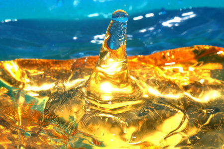 Water dropsの写真素材