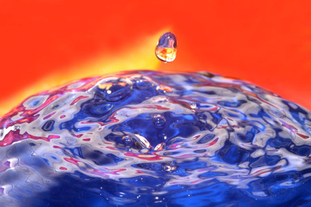 Water dropsの写真素材