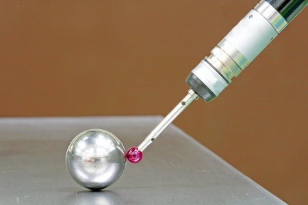 Coordinate measure machine - Detailの写真素材