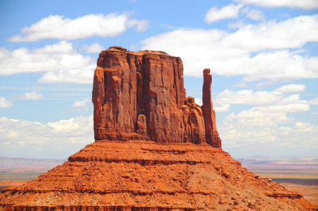 View of Monument Valley Park  Arizona, USの写真素材