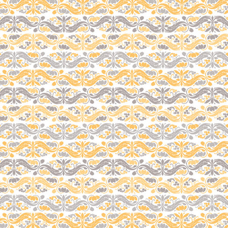 Abstract seamless pattern - art nouveauのイラスト素材
