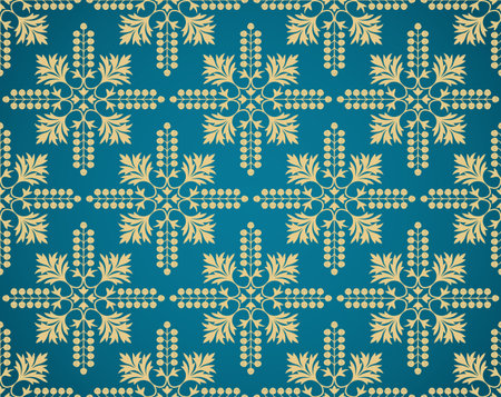 Seamless floral wallpaper