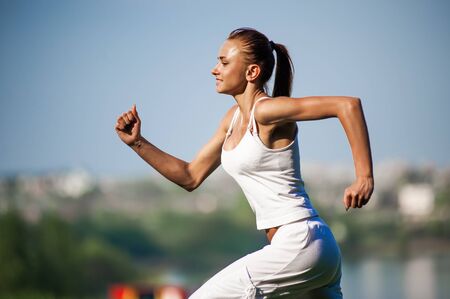 Sport woman trainingの写真素材