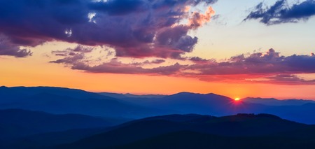 Colorful summer landscapeの写真素材