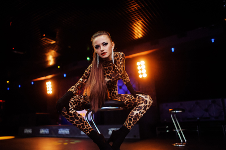 sexy girls in clubの写真素材