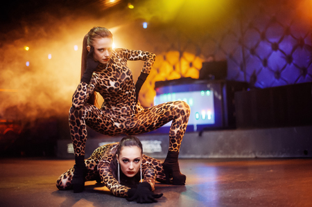 sexy girls in clubの写真素材