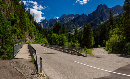 road in the mountainsの写真素材