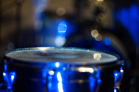 drum at a nightclubの写真素材