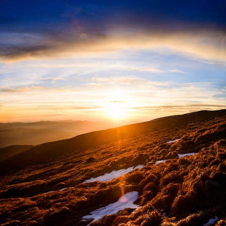 Majestic mountains landscapeの写真素材