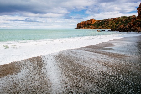 Beautiful Cape Milazzo. Italy.の写真素材
