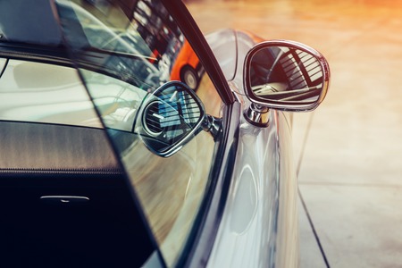 vintage transport retro car. Beautiful Exhibition Transport.の写真素材