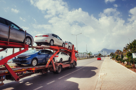 Car carrier of Trucks series. New autos coming