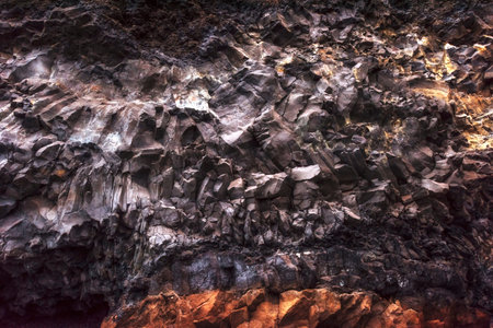 Texture mountains Reynisfyal Cape Dyrholaey IBeauty world. celandの写真素材