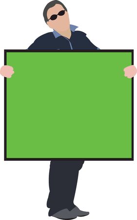 manager with clock appointmentのイラスト素材