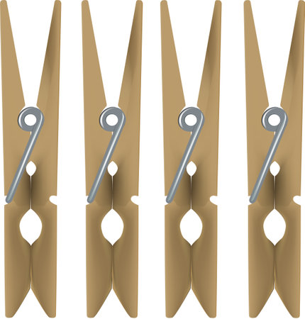 wooden spring drying rack wooden spring drying rackのイラスト素材