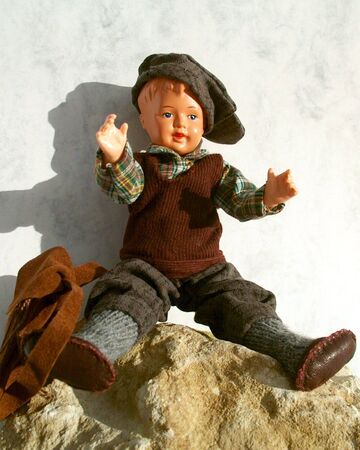 Little doll boyの写真素材