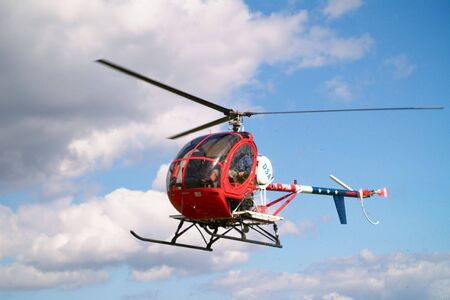 small helicopterの写真素材