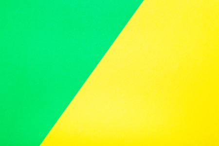 Green and yellow color paper texture background. Trend colors, geometric paper background. Colorful of soft paper background.の写真素材