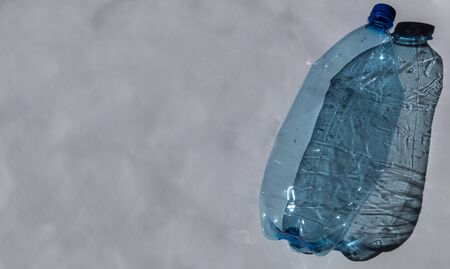 Bottle, Plastic, Crushed, Water, Crumpledの写真素材