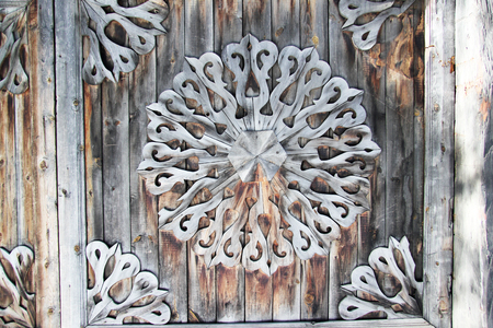 Ulan-Ude, Buryatia, Russia, 5 March 2019 . Ethnographic Museum of the peoples living behind Baikal.のeditorial素材