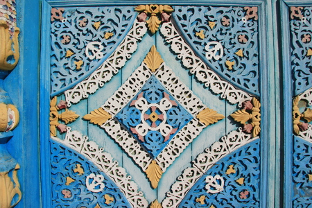 Ulan-Ude, Buryatia, Russia, 5 March 2019 . Ethnographic Museum of the peoples living behind Baikal.のeditorial素材