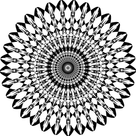 ornamental vector patternのイラスト素材