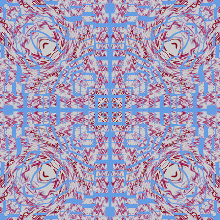 Abstract kaleidoscopic background illustration.