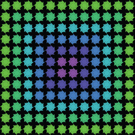 Modern abstract detailed dot patternのイラスト素材