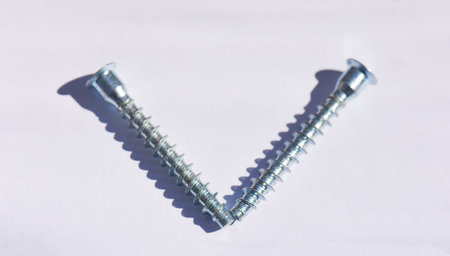 black and white screws