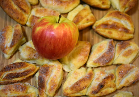 homemade cookies on the tableの写真素材