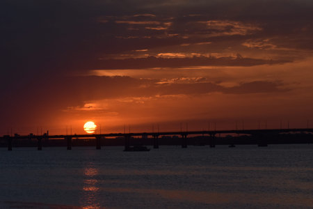 Sunset at the pier