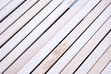 stack of wooden sticks on the groundの写真素材