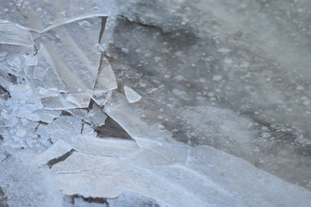 ice on the river, winter landscape, ice on the river, ice texture