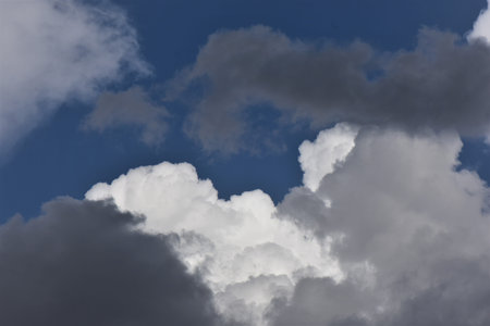 blue sky background with white clouds.Sky clouds.Sky with white clouds.