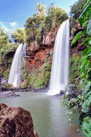 The Argentine side of Iguazu National Parkの写真素材