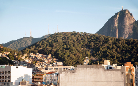 Favelas in Rio de Janeiroの写真素材