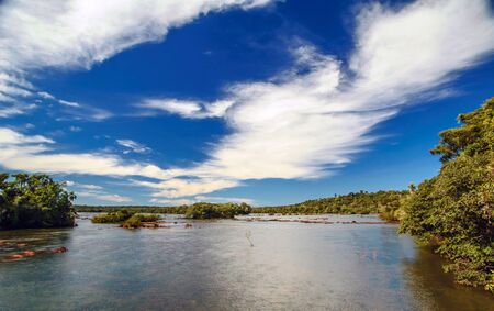 The Argentine side of Iguazu National Parkの写真素材