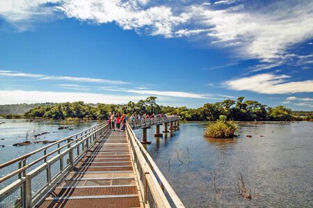 The Argentine side of Iguazu National Parkの写真素材