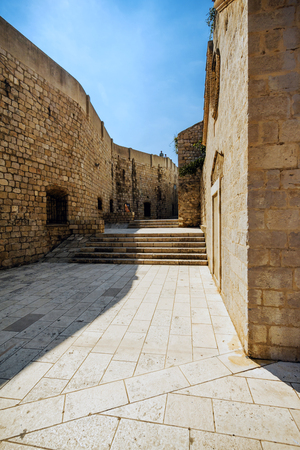 Old streets of Dubrovnikの写真素材