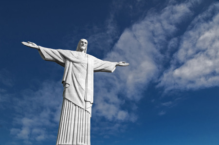christ redeemer statueのeditorial素材