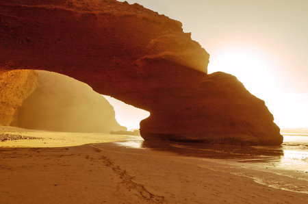 Moroccan beach Legziraのeditorial素材