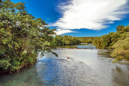 The Argentine side of Iguazu National Parkの写真素材