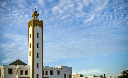 A mosque in Agadirのeditorial素材